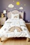 Boho Dreams Rainbow Patterned Single Duvet and Pillowcase - 2
