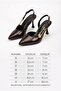 Clair d’Héritage Women's Slingback Heeled Shoes - 3