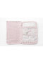 Teddy Bear Print Lace Piece Newborn Baby Swaddle and Diaper Set - 3