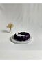Purple Braided Satin Crown Hair Band - 2