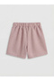Lcw Kids Beige Stoned Girls T-Shirt and Shorts Skirt - 6