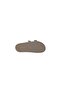Pioni 8124 Women's Beige Buckled Thick Sole Slipper - 5