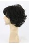 Men's Fluffy Fiber Wigs ,Mens Short Cut Heat-resistant Wig ,Natural Synthetic Full Wigs - 2