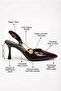 Clair d’Héritage Women's Slingback Heeled Shoes - 4
