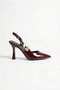 Clair d’Héritage Women's Slingback Heeled Shoes - 2
