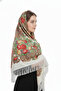 - Ivory Rosalia Russian Shawl - 3