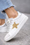 Starry Sneakers Golden Ghost Super Star Ball Star Hi Star Running Sole Dad Star Comfortable Genuine Leather - 2