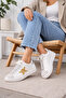 Starry Sneakers Golden Ghost Super Star Ball Star Hi Star Running Sole Dad Star Comfortable Genuine Leather - 7