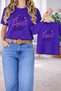 Mother and Daughter Combination T-Shirt Oversized – Mother & Child Twin T-Shirt Sweet Baby Printed (Single Price)