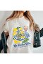 Italy Summer Printed White Oversize T-Shirt Unisex Cotton Short Sleeve T-Shirt