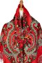 - Slavic Blossom Shawl – Scarlet Edition - 5