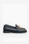 Women's Black Matte Loafers Orthopedic Sole New Season Accessory Daily S600 - 5