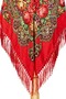 - Scarlet Rosalia Folk Shawl - 6