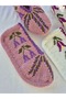 Hand Knitted 2 Pairs of Tunisian Handmade Booties, Dowry Booties, Gift Booties - 2