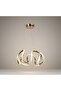 MAXİ GOLD LED AVİZE 3 RENK - 3