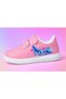 Pembeli Mavi Cute Monster Animation Printed Boys and Girls Children's Sports Shoes with Sneakers Bands - 2