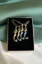 Zircon Stone Steel Mermaid Necklace - 4