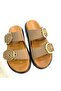 Luxury Women's Orthopedic Slipper , Double Buckled , Soft Sole Ultra Soft Slipper - 4