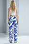 Comfortable Fit High Waist Wide-Leg Viscose Mix Women's Trousers - 5