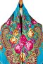 - Imperial Azure Russian Shawl - 6