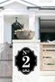 Door - Villa - Garden - Apartment - Wall Number 25X20Cm Number No - 2 Two Send Leather Pieces - 2
