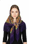 - Royal Frost Purple Shawl – Classic Pavlovo Pattern - 2