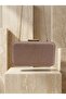 Rosegold Color Laser Patterned Chain Strap Women's Evening Dress Bag Wedding Engagement Graduation - 7