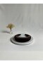 Brown Thick Curved Velvet Crown Hair Band