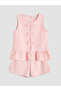 Pink Bowknot Girls' Blouse and Shorts from Güli̇s Gi̇yi̇m