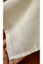 Set of 6 Lemon Stone Embroidered K Linen Napkins – 34X34 cm Invitation Table Napkin Set - 8