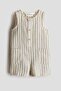 Linen romper suit