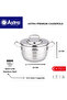 22cm Premium Stainless Steel Casserole Pot | 18/10 Cr-Ni Cooking Pot | Induction | Healthy Cooking - 2