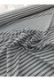 Navy Blue and White Striped Fabric – Soft Textured Fabric for Shirts and Dresses (150 cm Width)