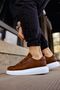 Ch253 Mirror Non Men's Casual Laceless 3-Stripes Skin Sports Sneakers Shoes Cbt - Tan - 3