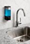 Wall Mounted Manual Liquid Soap Dispenser Adhesive and Screw-On Non-Spill Soap Dispenser 350 ml V-1 - 5
