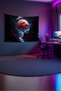 Red Tree Horizontal Wall Covering – Large Size Tapestry Wall Rug Sq, Game Anime Movie Room Decor - 2