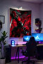 Deadpool Wall Covering – Large Size Tapestry Wall Rug Sq, Game Anime Movie Room Decor - 2