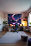Sakura River Anime Wall Cloth – Large Size Tapestry Room Decor High-Definition Printing - 3