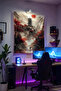 Untitled Ronnin Wall Covering – Large Size Tapestry Wall H Rug I, Game Anime Movie Room Decor - 2