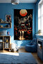 Dark Moon Valley Room-Defying – Anime Wall Covering, Large Size Tapestry, Impressive - 3
