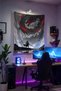 Dragon Slayer Wall Covering – Large Size Tapestry Wall Rug Sq, Game Anime Movie Room Decor - 2