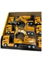 Sh40930 Rubbered Car Construction Vehicles Plastic-Zrv - 2
