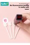 30Pcs Baby Tongue Cleaner, Baby Oral Cleaner, Infant Toothbrush, Baby Toothbrush, Newborn Baby Mouth Cleaner, Disposable Gum Cleaner Stick Dental Care for 0-24 Month Baby - 4