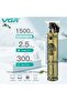 ماكينة حلاقة كهربائية V-085، طراز فرعوني ذهبي - 5