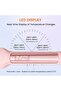 Professional Wide Hair Straightener, 42mm Plate, Titanium Negative Ion Flat Iron, 30s Rapid H - 6