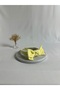 Pale Yellow Double Crepe Bow Crown Hair Band - 2