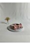Powder Pink Double Crepe Bow Crown Hair Band - 2