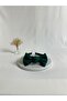 Emerald Green Double Crepe Bow Crown Hair Band
