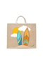 Tote Bag - Surfboards Printed Stylish Carry-All Cotton Tote Set of 01