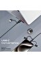 PentaPower 6-in-1 Multi USB Charger Cable (Lightning, USB-C, Micro USB) - Black - 3